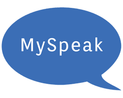 Logo do aplicativo MySpeak